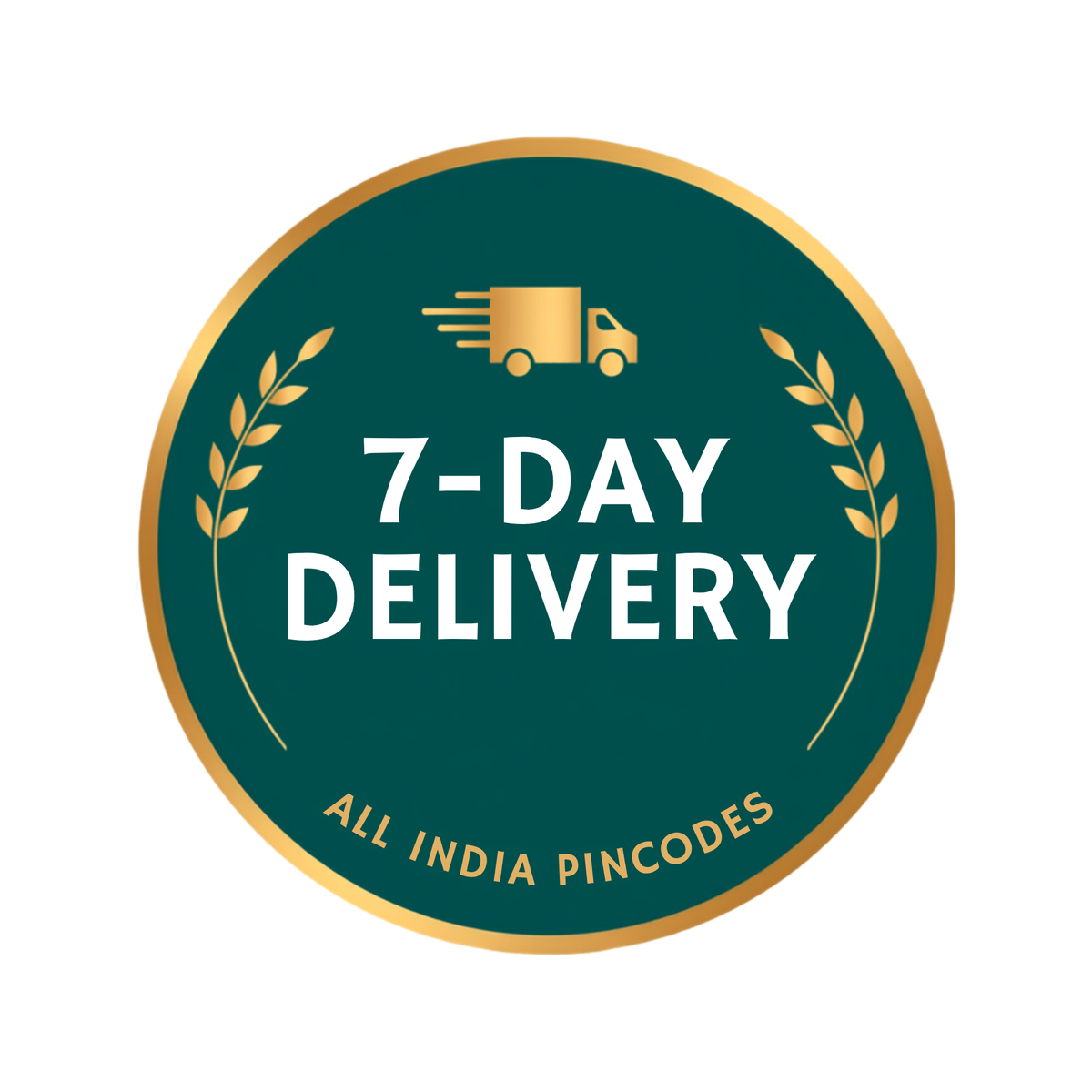 7-Day Delivery All India Trust Badge