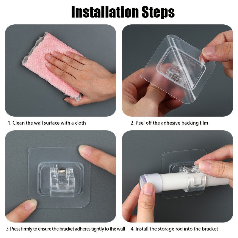 Curtain rod hooks pack contents