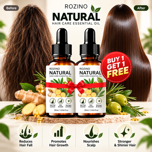Natural Hair Oil – Buy 1 Get 1 Free